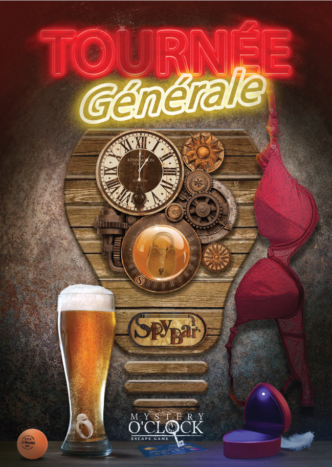 Tournée générale : escape room déjantée pour adultes à Brest Tournée générale : escape room déjantée pour adultes à Brest
