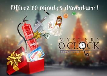 Pour Noël, offrez un bon cadeau pour une partie d'escape game à Brest !