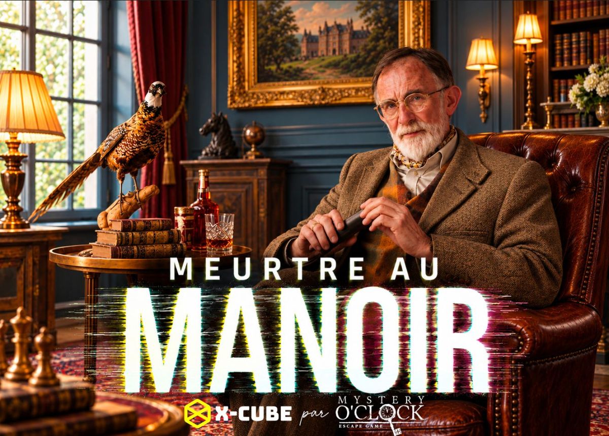 Meurtre au Manoir : jeu interactif X-Cube à Brest Meurtre au Manoir : jeu interactif X-Cube à Brest