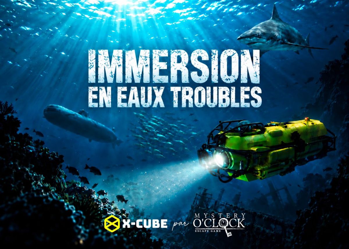 Immersion en Eaux Troubles : jeu interactif X-Cube à Brest Immersion en Eaux Troubles : jeu interactif X-Cube à Brest