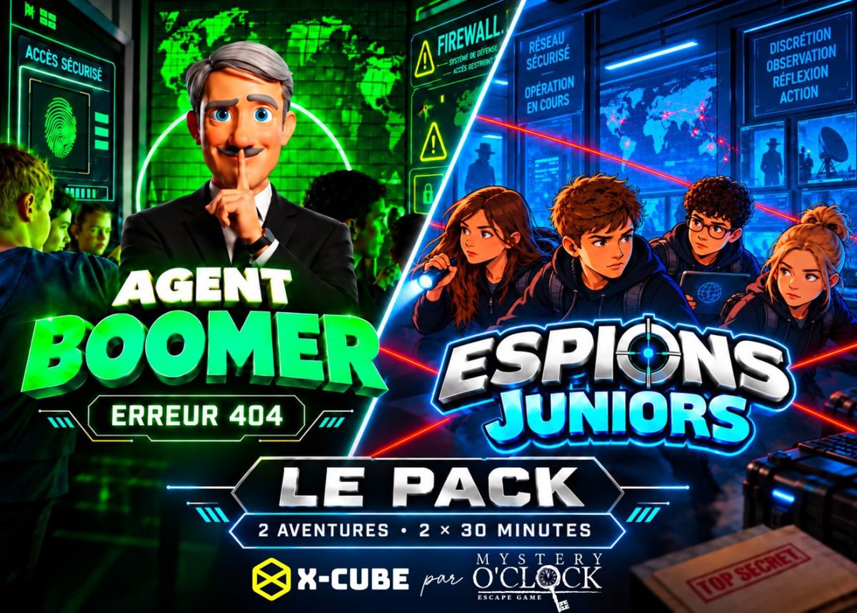 Pack enfants X-Cube : jeu interactif à Brest Pack enfants X-Cube : jeu interactif à Brest